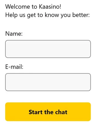 Online technische ondersteuning bij Kaasino Casino